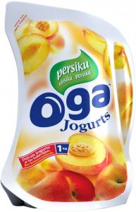 Yogurt Oga, with peach flavour